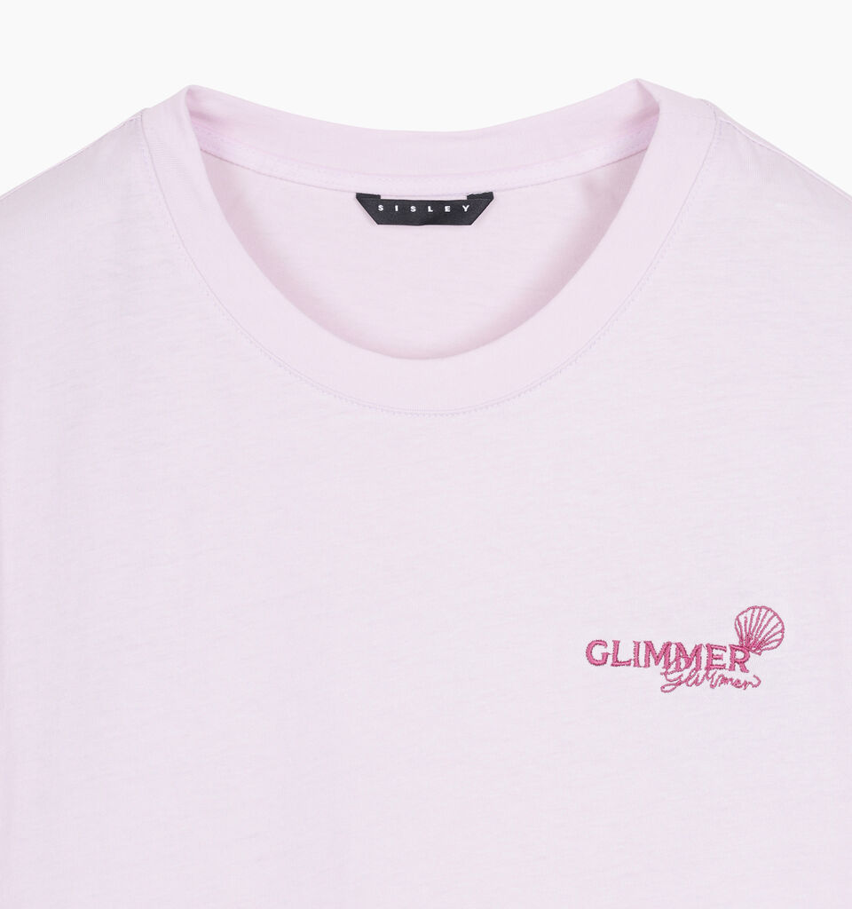T-SHIRT - sisley k short sleeve t-shirt - Lilac | Sisley K image number 3
